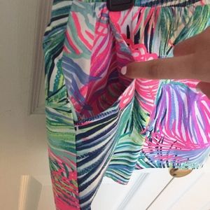 Lilly Pulitzer Bottoms - Girl's Lilly Pulitzer Palms Skirt- Worn once Lilly Pulitzer Bottoms - Girl's Lilly Pulitzer Palms Skirt- Worn once